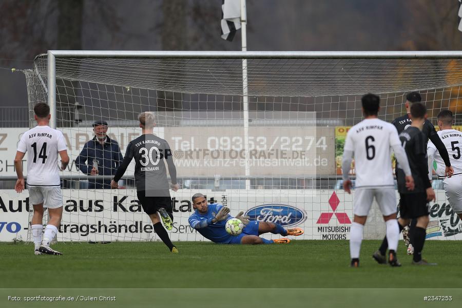 Marvin Fischer-Vallecilla, Sportgelände, Karlburg, 26.11.2022, sport, action, Fussball, BFV, November 2022, Saison 2022/2023, 23. Spieltag, Landesliga Nordwest, ASV, TSV, ASV Rimpar, TSV Karlburg - Bild-ID: 2347253 Marvin Fischer-Vallecilla, Sportgelände, Karlburg, 26.11.2022, sport, action, Fussball, BFV, November 2022, Saison 2022/2023, 23. Spieltag, Landesliga Nordwest, ASV, TSV, ASV Rimpar, TSV Karlburg - Bild-ID: 2347253