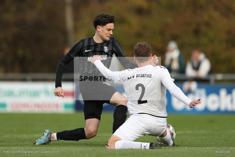 Jan Martin, Sportgelände, Karlburg, 26.11.2022, sport, action, Fussball, BFV, November 2022, Saison 2022/2023, 23. Spieltag, Landesliga Nordwest, ASV, TSV, ASV Rimpar, TSV Karlburg - Bild-ID: 2347268