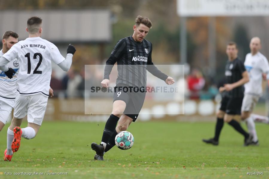 Maximilian Franz, Sportgelände, Karlburg, 26.11.2022, sport, action, Fussball, BFV, November 2022, Saison 2022/2023, 23. Spieltag, Landesliga Nordwest, ASV, TSV, ASV Rimpar, TSV Karlburg - Bild-ID: 2347295