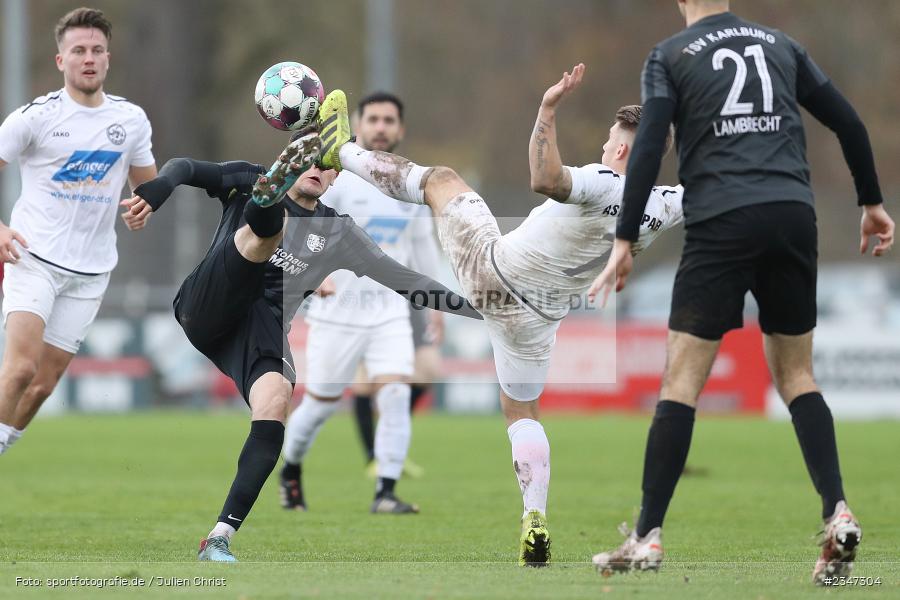 Jan Martin, Sportgelände, Karlburg, 26.11.2022, sport, action, Fussball, BFV, November 2022, Saison 2022/2023, 23. Spieltag, Landesliga Nordwest, ASV, TSV, ASV Rimpar, TSV Karlburg - Bild-ID: 2347304
