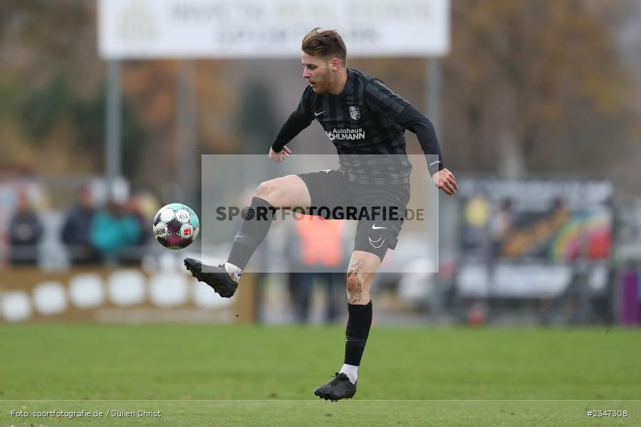 Maximilian Franz, Sportgelände, Karlburg, 26.11.2022, sport, action, Fussball, BFV, November 2022, Saison 2022/2023, 23. Spieltag, Landesliga Nordwest, ASV, TSV, ASV Rimpar, TSV Karlburg - Bild-ID: 2347308
