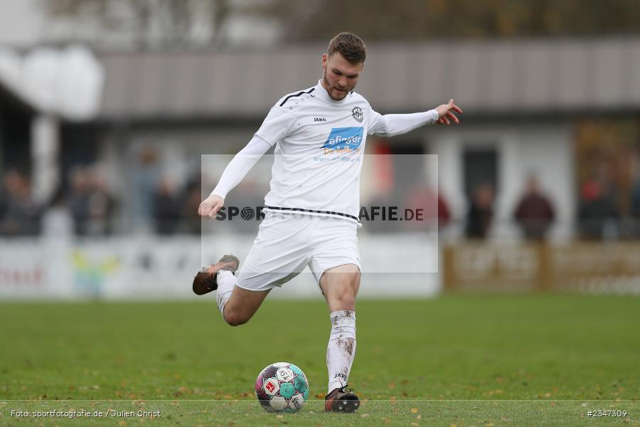Moritz Fischer, Sportgelände, Karlburg, 26.11.2022, sport, action, Fussball, BFV, November 2022, Saison 2022/2023, 23. Spieltag, Landesliga Nordwest, ASV, TSV, ASV Rimpar, TSV Karlburg - Bild-ID: 2347309