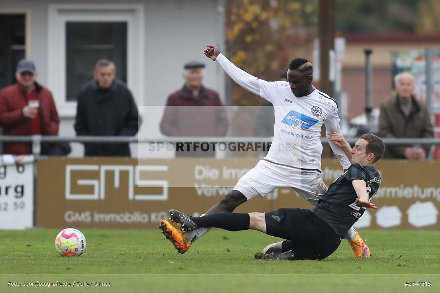 Mamadou Bah, Sportgelände, Karlburg, 26.11.2022, sport, action, Fussball, BFV, November 2022, Saison 2022/2023, 23. Spieltag, Landesliga Nordwest, ASV, TSV, ASV Rimpar, TSV Karlburg - Bild-ID: 2347318 Mamadou Bah, Sportgelände, Karlburg, 26.11.2022, sport, action, Fussball, BFV, November 2022, Saison 2022/2023, 23. Spieltag, Landesliga Nordwest, ASV, TSV, ASV Rimpar, TSV Karlburg - Bild-ID: 2347318