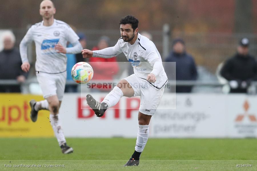 Johan Brahimi, Sportgelände, Karlburg, 26.11.2022, sport, action, Fussball, BFV, November 2022, Saison 2022/2023, 23. Spieltag, Landesliga Nordwest, ASV, TSV, ASV Rimpar, TSV Karlburg - Bild-ID: 2347319 Johan Brahimi, Sportgelände, Karlburg, 26.11.2022, sport, action, Fussball, BFV, November 2022, Saison 2022/2023, 23. Spieltag, Landesliga Nordwest, ASV, TSV, ASV Rimpar, TSV Karlburg - Bild-ID: 2347319
