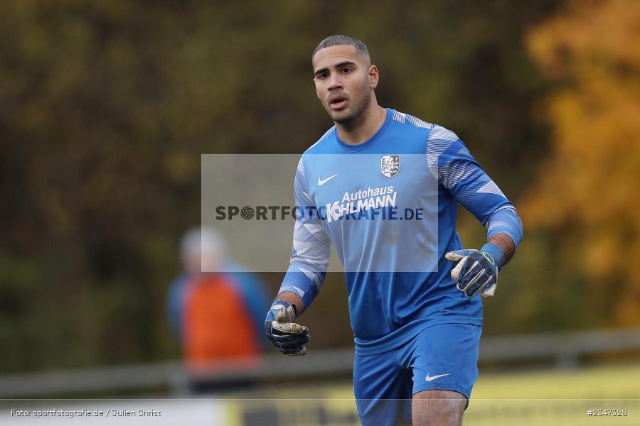 Marvin Fischer-Vallecilla, Sportgelände, Karlburg, 26.11.2022, sport, action, Fussball, BFV, November 2022, Saison 2022/2023, 23. Spieltag, Landesliga Nordwest, ASV, TSV, ASV Rimpar, TSV Karlburg - Bild-ID: 2347328 Marvin Fischer-Vallecilla, Sportgelände, Karlburg, 26.11.2022, sport, action, Fussball, BFV, November 2022, Saison 2022/2023, 23. Spieltag, Landesliga Nordwest, ASV, TSV, ASV Rimpar, TSV Karlburg - Bild-ID: 2347328
