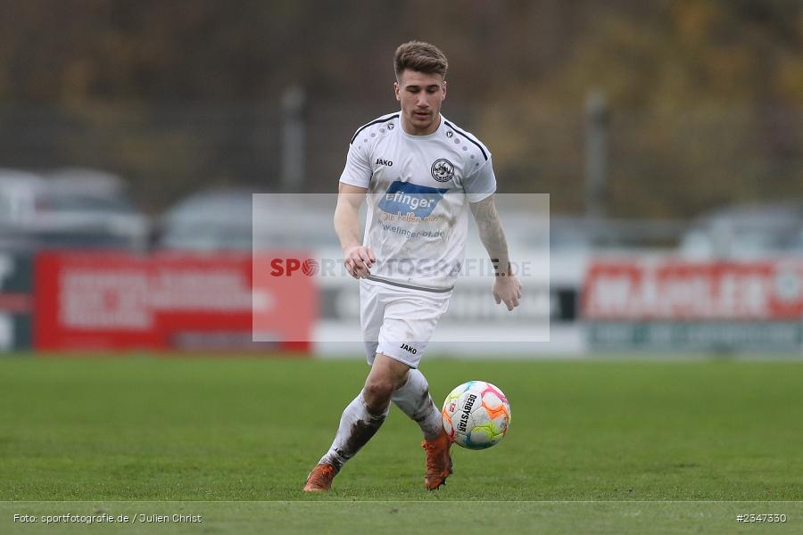 Marco Kramosch, Sportgelände, Karlburg, 26.11.2022, sport, action, Fussball, BFV, November 2022, Saison 2022/2023, 23. Spieltag, Landesliga Nordwest, ASV, TSV, ASV Rimpar, TSV Karlburg - Bild-ID: 2347330 Marco Kramosch, Sportgelände, Karlburg, 26.11.2022, sport, action, Fussball, BFV, November 2022, Saison 2022/2023, 23. Spieltag, Landesliga Nordwest, ASV, TSV, ASV Rimpar, TSV Karlburg - Bild-ID: 2347330