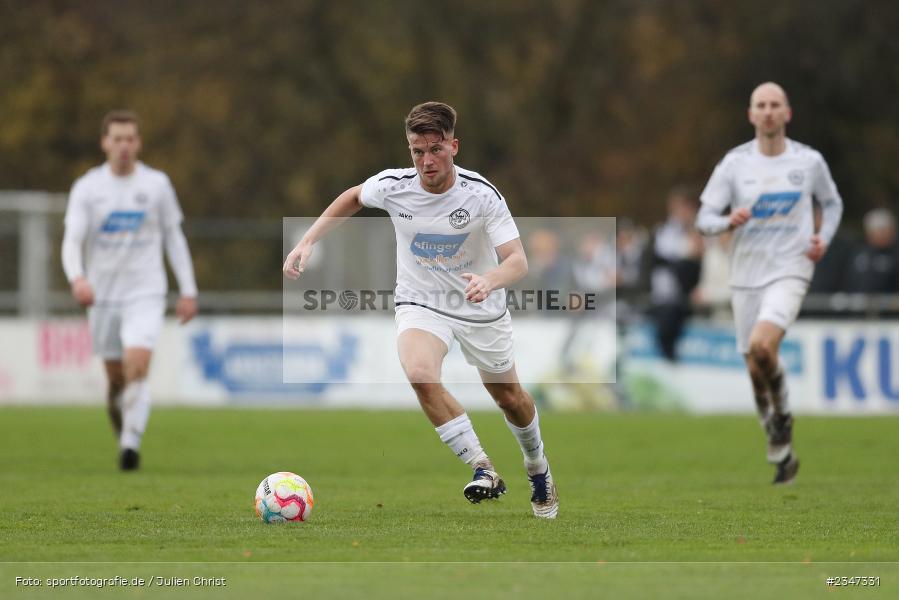 Lukas Behringer, Sportgelände, Karlburg, 26.11.2022, sport, action, Fussball, BFV, November 2022, Saison 2022/2023, 23. Spieltag, Landesliga Nordwest, ASV, TSV, ASV Rimpar, TSV Karlburg - Bild-ID: 2347331 Lukas Behringer, Sportgelände, Karlburg, 26.11.2022, sport, action, Fussball, BFV, November 2022, Saison 2022/2023, 23. Spieltag, Landesliga Nordwest, ASV, TSV, ASV Rimpar, TSV Karlburg - Bild-ID: 2347331