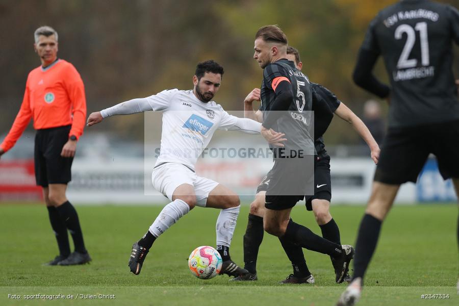 Marvin Schramm, Sportgelände, Karlburg, 26.11.2022, sport, action, Fussball, BFV, November 2022, Saison 2022/2023, 23. Spieltag, Landesliga Nordwest, ASV, TSV, ASV Rimpar, TSV Karlburg - Bild-ID: 2347334
