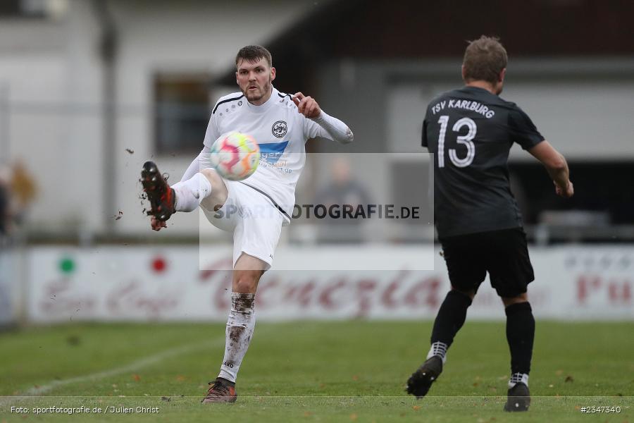 Moritz Fischer, Sportgelände, Karlburg, 26.11.2022, sport, action, Fussball, BFV, November 2022, Saison 2022/2023, 23. Spieltag, Landesliga Nordwest, ASV, TSV, ASV Rimpar, TSV Karlburg - Bild-ID: 2347340