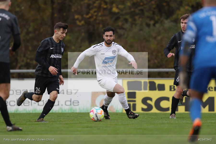 Johan Brahimi, Sportgelände, Karlburg, 26.11.2022, sport, action, Fussball, BFV, November 2022, Saison 2022/2023, 23. Spieltag, Landesliga Nordwest, ASV, TSV, ASV Rimpar, TSV Karlburg - Bild-ID: 2347342