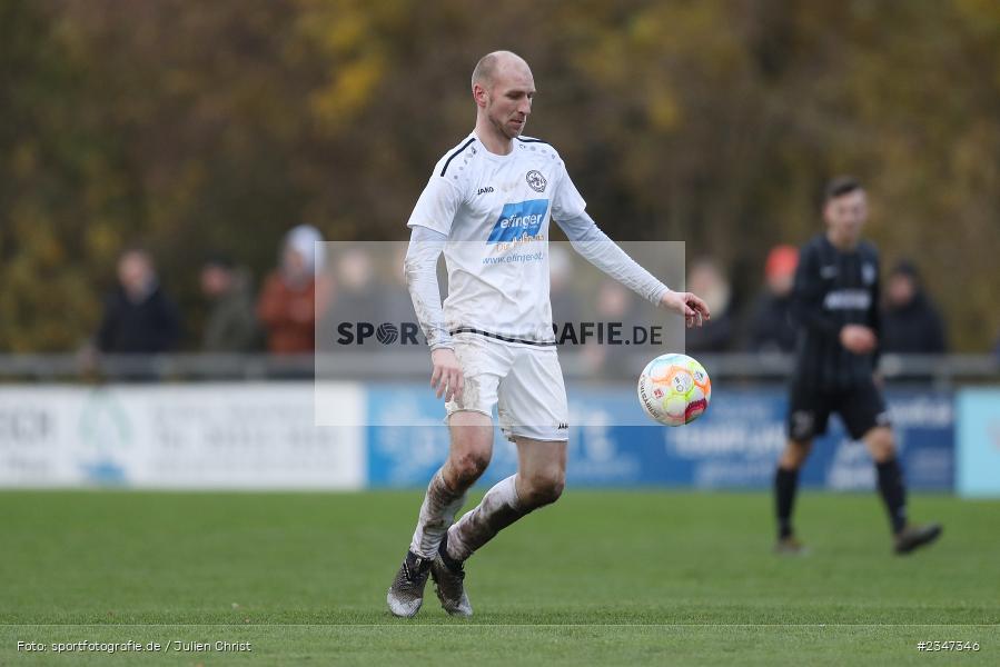 Simon Sommer, Sportgelände, Karlburg, 26.11.2022, sport, action, Fussball, BFV, November 2022, Saison 2022/2023, 23. Spieltag, Landesliga Nordwest, ASV, TSV, ASV Rimpar, TSV Karlburg - Bild-ID: 2347346