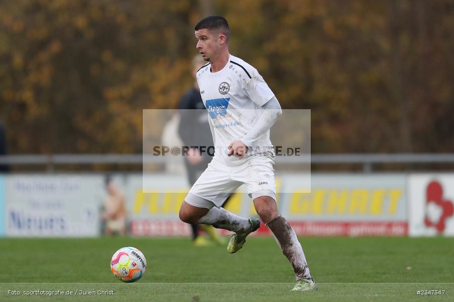 Louis Reinhart, Sportgelände, Karlburg, 26.11.2022, sport, action, Fussball, BFV, November 2022, Saison 2022/2023, 23. Spieltag, Landesliga Nordwest, ASV, TSV, ASV Rimpar, TSV Karlburg - Bild-ID: 2347347