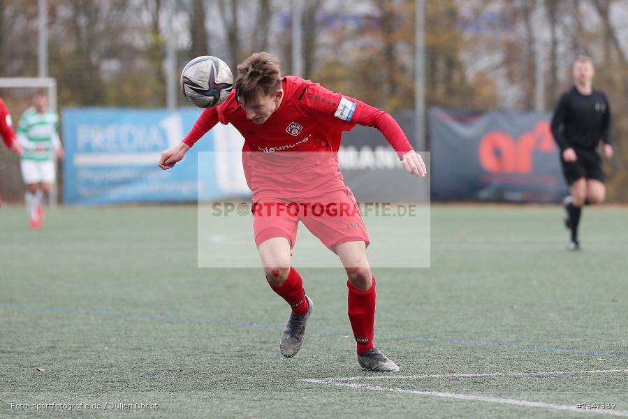 Nick Doktorczyk, FLYERALARM Arena, Würzburg, 27.11.2022, sport, action, Fussball, BFV, November 2022, Saison 2022/2023, U19 Bayernliga, 15. Spieltag, SGF, FWK, SpVgg Greuther Fürth, FC Würzburger Kickers - Bild-ID: 2347389