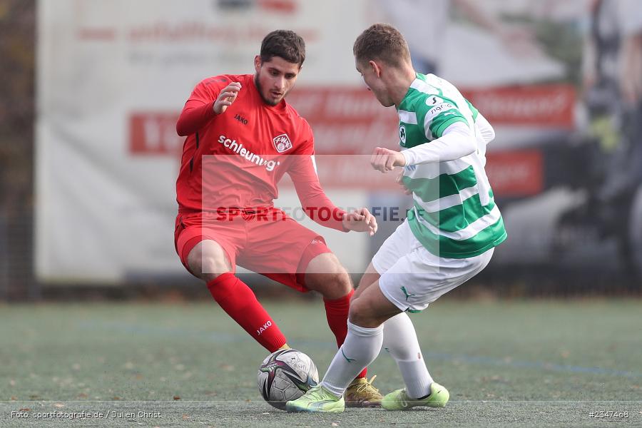 Behzad Janati, FLYERALARM Arena, Würzburg, 27.11.2022, sport, action, Fussball, BFV, November 2022, Saison 2022/2023, U19 Bayernliga, 15. Spieltag, SGF, FWK, SpVgg Greuther Fürth, FC Würzburger Kickers - Bild-ID: 2347468 Behzad Janati, FLYERALARM Arena, Würzburg, 27.11.2022, sport, action, Fussball, BFV, November 2022, Saison 2022/2023, U19 Bayernliga, 15. Spieltag, SGF, FWK, SpVgg Greuther Fürth, FC Würzburger Kickers - Bild-ID: 2347468