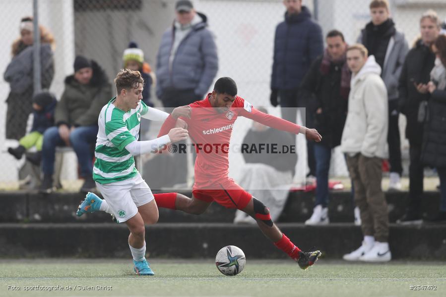 Geremi Perera, FLYERALARM Arena, Würzburg, 27.11.2022, sport, action, Fussball, BFV, November 2022, Saison 2022/2023, U19 Bayernliga, 15. Spieltag, SGF, FWK, SpVgg Greuther Fürth, FC Würzburger Kickers - Bild-ID: 2347472 Geremi Perera, FLYERALARM Arena, Würzburg, 27.11.2022, sport, action, Fussball, BFV, November 2022, Saison 2022/2023, U19 Bayernliga, 15. Spieltag, SGF, FWK, SpVgg Greuther Fürth, FC Würzburger Kickers - Bild-ID: 2347472