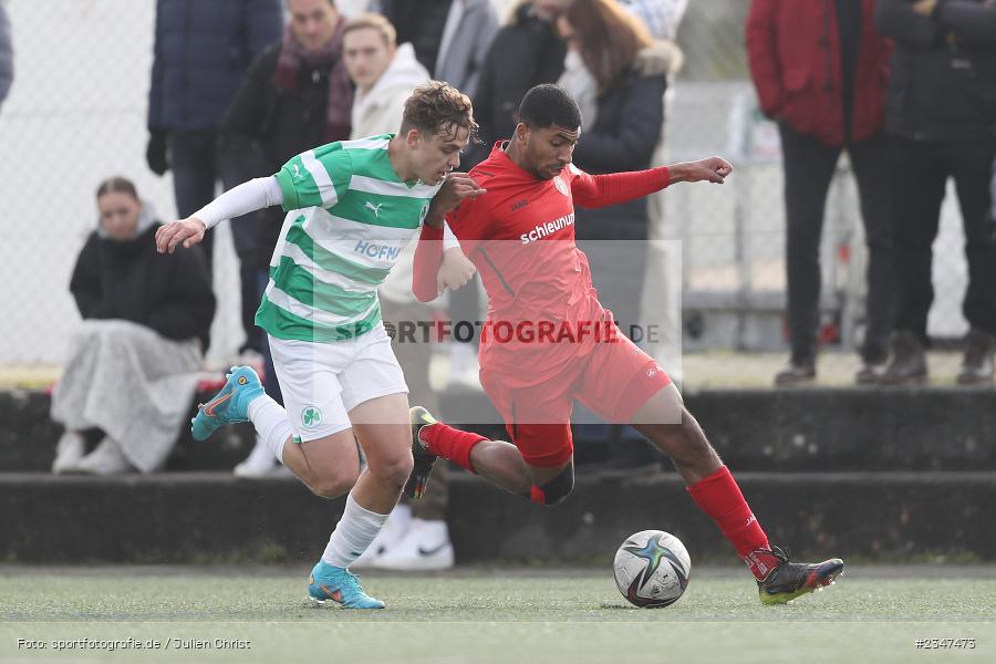 Geremi Perera, FLYERALARM Arena, Würzburg, 27.11.2022, sport, action, Fussball, BFV, November 2022, Saison 2022/2023, U19 Bayernliga, 15. Spieltag, SGF, FWK, SpVgg Greuther Fürth, FC Würzburger Kickers - Bild-ID: 2347473 Geremi Perera, FLYERALARM Arena, Würzburg, 27.11.2022, sport, action, Fussball, BFV, November 2022, Saison 2022/2023, U19 Bayernliga, 15. Spieltag, SGF, FWK, SpVgg Greuther Fürth, FC Würzburger Kickers - Bild-ID: 2347473