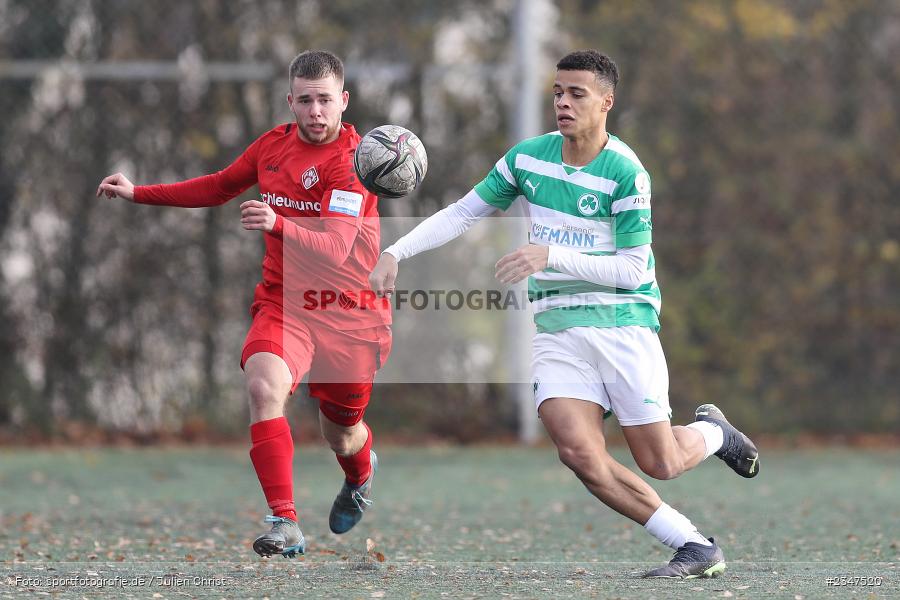 Javon Hendricks, FLYERALARM Arena, Würzburg, 27.11.2022, sport, action, Fussball, BFV, November 2022, Saison 2022/2023, U19 Bayernliga, 15. Spieltag, SGF, FWK, SpVgg Greuther Fürth, FC Würzburger Kickers - Bild-ID: 2347520