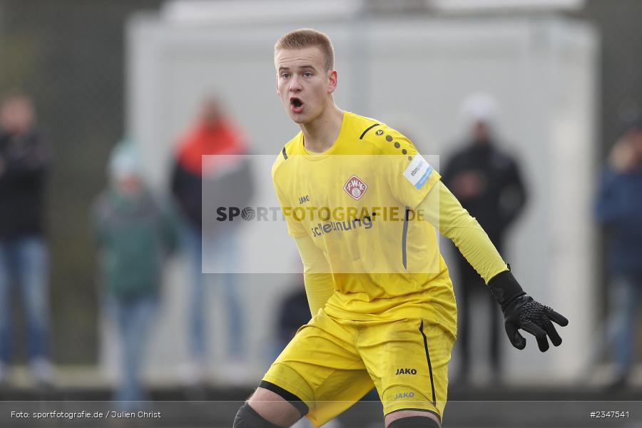 Leon Walch, FLYERALARM Arena, Würzburg, 27.11.2022, sport, action, Fussball, BFV, November 2022, Saison 2022/2023, U19 Bayernliga, 15. Spieltag, SGF, FWK, SpVgg Greuther Fürth, FC Würzburger Kickers - Bild-ID: 2347541