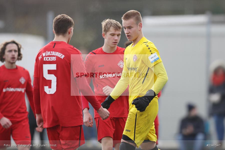 Leon Walch, FLYERALARM Arena, Würzburg, 27.11.2022, sport, action, Fussball, BFV, November 2022, Saison 2022/2023, U19 Bayernliga, 15. Spieltag, SGF, FWK, SpVgg Greuther Fürth, FC Würzburger Kickers - Bild-ID: 2347547