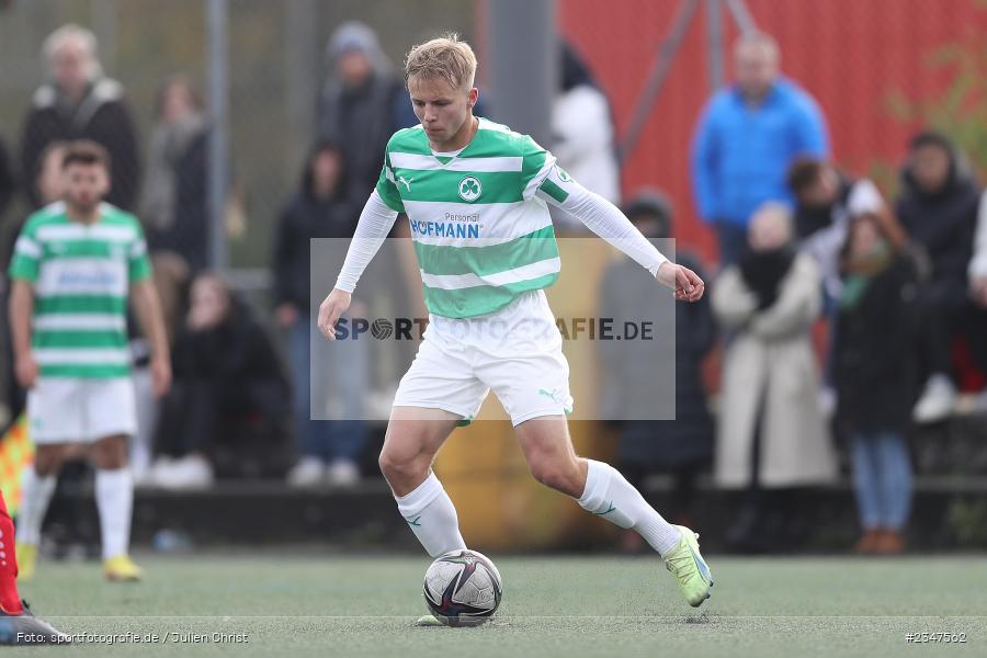 Philipp Müller, FLYERALARM Arena, Würzburg, 27.11.2022, sport, action, Fussball, BFV, November 2022, Saison 2022/2023, U19 Bayernliga, 15. Spieltag, SGF, FWK, SpVgg Greuther Fürth, FC Würzburger Kickers - Bild-ID: 2347562