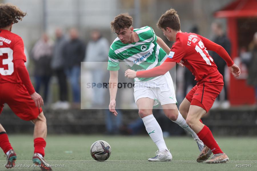 Cem Cevizci, FLYERALARM Arena, Würzburg, 27.11.2022, sport, action, Fussball, BFV, November 2022, Saison 2022/2023, U19 Bayernliga, 15. Spieltag, SGF, FWK, SpVgg Greuther Fürth, FC Würzburger Kickers - Bild-ID: 2347593