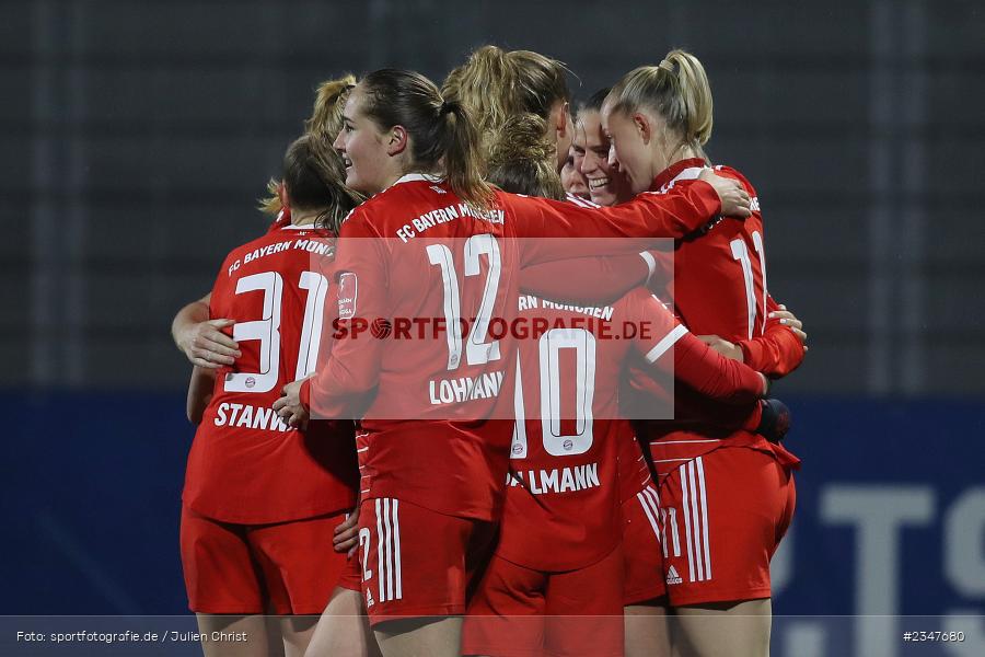 Lea Schüller, Dietmar-Hopp-Stadion, Hoffenheim, 02.12.2022, sport, action, Fussball, DFB, Dezember 2022, Saison 2022/2023, 9. Spieltag, FFBL, FLYERALARM Frauen-Bundesliga, FCB, TSG, FC Bayern München, TSG Hoffenheim - Bild-ID: 2347680