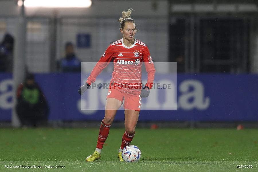 Maximiliane Rall, Dietmar-Hopp-Stadion, Hoffenheim, 02.12.2022, sport, action, Fussball, DFB, Dezember 2022, Saison 2022/2023, 9. Spieltag, FFBL, FLYERALARM Frauen-Bundesliga, FCB, TSG, FC Bayern München, TSG Hoffenheim - Bild-ID: 2347690 Maximiliane Rall, Dietmar-Hopp-Stadion, Hoffenheim, 02.12.2022, sport, action, Fussball, DFB, Dezember 2022, Saison 2022/2023, 9. Spieltag, FFBL, FLYERALARM Frauen-Bundesliga, FCB, TSG, FC Bayern München, TSG Hoffenheim - Bild-ID: 2347690