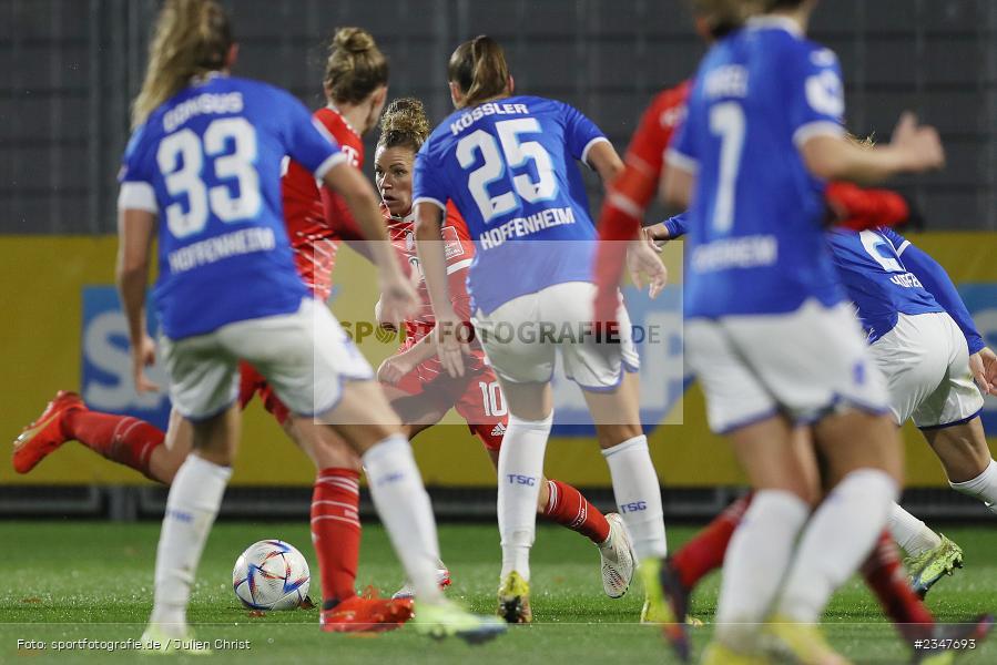 Linda Dallmann, Dietmar-Hopp-Stadion, Hoffenheim, 02.12.2022, sport, action, Fussball, DFB, Dezember 2022, Saison 2022/2023, 9. Spieltag, FFBL, FLYERALARM Frauen-Bundesliga, FCB, TSG, FC Bayern München, TSG Hoffenheim - Bild-ID: 2347693 Linda Dallmann, Dietmar-Hopp-Stadion, Hoffenheim, 02.12.2022, sport, action, Fussball, DFB, Dezember 2022, Saison 2022/2023, 9. Spieltag, FFBL, FLYERALARM Frauen-Bundesliga, FCB, TSG, FC Bayern München, TSG Hoffenheim - Bild-ID: 2347693
