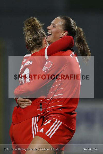 Torjubel, Klara Bühl, Dietmar-Hopp-Stadion, Hoffenheim, 02.12.2022, sport, action, Fussball, DFB, Dezember 2022, Saison 2022/2023, 9. Spieltag, FFBL, FLYERALARM Frauen-Bundesliga, FCB, TSG, FC Bayern München, TSG Hoffenheim - Bild-ID: 2347696