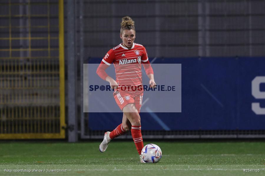 Linda Dallmann, Dietmar-Hopp-Stadion, Hoffenheim, 02.12.2022, sport, action, Fussball, DFB, Dezember 2022, Saison 2022/2023, 9. Spieltag, FFBL, FLYERALARM Frauen-Bundesliga, FCB, TSG, FC Bayern München, TSG Hoffenheim - Bild-ID: 2347705