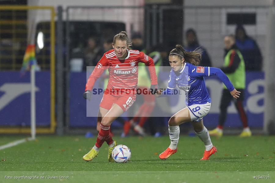 Maximiliane Rall, Dietmar-Hopp-Stadion, Hoffenheim, 02.12.2022, sport, action, Fussball, DFB, Dezember 2022, Saison 2022/2023, 9. Spieltag, FFBL, FLYERALARM Frauen-Bundesliga, FCB, TSG, FC Bayern München, TSG Hoffenheim - Bild-ID: 2347721 Maximiliane Rall, Dietmar-Hopp-Stadion, Hoffenheim, 02.12.2022, sport, action, Fussball, DFB, Dezember 2022, Saison 2022/2023, 9. Spieltag, FFBL, FLYERALARM Frauen-Bundesliga, FCB, TSG, FC Bayern München, TSG Hoffenheim - Bild-ID: 2347721