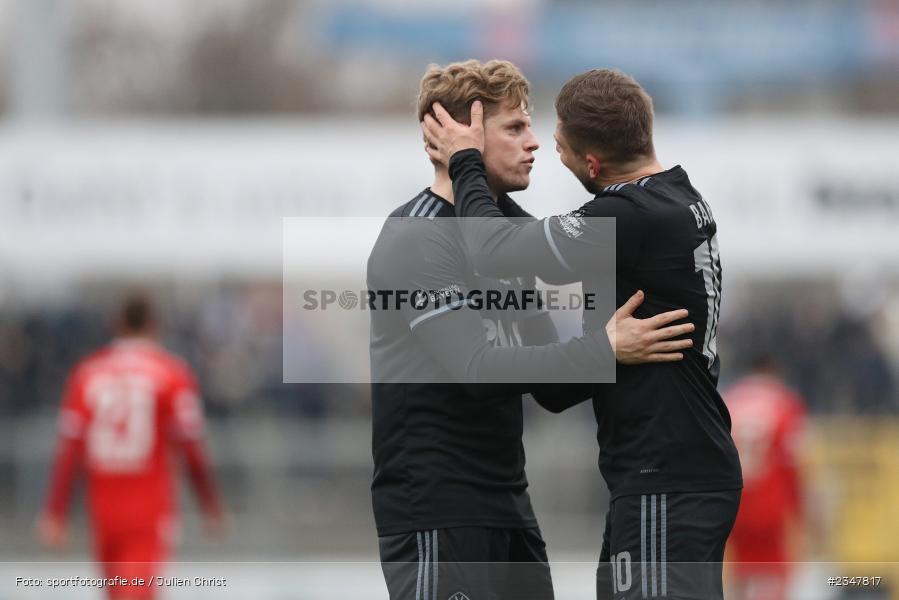 Benjamin Baier, Stadion am Schönbusch, Aschaffenburg, 03.12.2022, sport, action, Fussball, BFV, Dezember 2022, Saison 2022/2023, 24. Spieltag, Regionalliga Bayern, FCB, SVA, FC Bayern München II, SV Viktoria Aschaffenburg - Bild-ID: 2347817