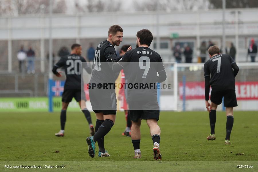 Benjamin Baier, Stadion am Schönbusch, Aschaffenburg, 03.12.2022, sport, action, Fussball, BFV, Dezember 2022, Saison 2022/2023, 24. Spieltag, Regionalliga Bayern, FCB, SVA, FC Bayern München II, SV Viktoria Aschaffenburg - Bild-ID: 2347866