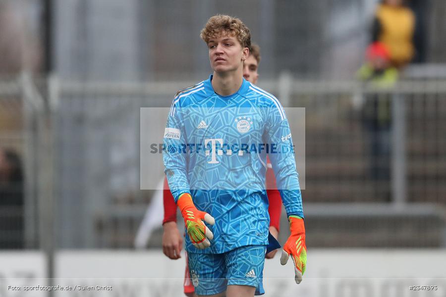 Johannes Schenk, Stadion am Schönbusch, Aschaffenburg, 03.12.2022, sport, action, Fussball, BFV, Dezember 2022, Saison 2022/2023, 24. Spieltag, Regionalliga Bayern, FCB, SVA, FC Bayern München II, SV Viktoria Aschaffenburg - Bild-ID: 2347893 Johannes Schenk, Stadion am Schönbusch, Aschaffenburg, 03.12.2022, sport, action, Fussball, BFV, Dezember 2022, Saison 2022/2023, 24. Spieltag, Regionalliga Bayern, FCB, SVA, FC Bayern München II, SV Viktoria Aschaffenburg - Bild-ID: 2347893