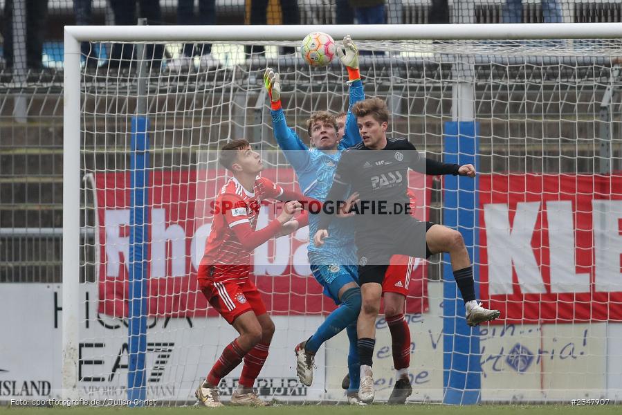 Johannes Schenk, Stadion am Schönbusch, Aschaffenburg, 03.12.2022, sport, action, Fussball, BFV, Dezember 2022, Saison 2022/2023, 24. Spieltag, Regionalliga Bayern, FCB, SVA, FC Bayern München II, SV Viktoria Aschaffenburg - Bild-ID: 2347907 Johannes Schenk, Stadion am Schönbusch, Aschaffenburg, 03.12.2022, sport, action, Fussball, BFV, Dezember 2022, Saison 2022/2023, 24. Spieltag, Regionalliga Bayern, FCB, SVA, FC Bayern München II, SV Viktoria Aschaffenburg - Bild-ID: 2347907