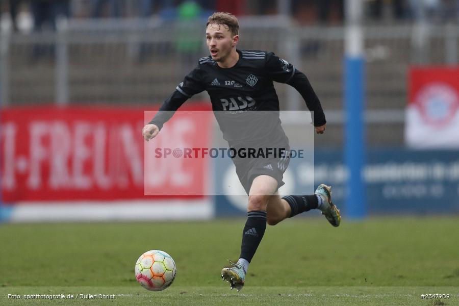 Alexandru Paraschiv, Stadion am Schönbusch, Aschaffenburg, 03.12.2022, sport, action, Fussball, BFV, Dezember 2022, Saison 2022/2023, 24. Spieltag, Regionalliga Bayern, FCB, SVA, FC Bayern München II, SV Viktoria Aschaffenburg - Bild-ID: 2347909