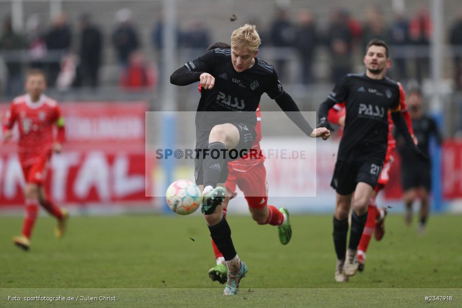 Jan Stein, Stadion am Schönbusch, Aschaffenburg, 03.12.2022, sport, action, Fussball, BFV, Dezember 2022, Saison 2022/2023, 24. Spieltag, Regionalliga Bayern, FCB, SVA, FC Bayern München II, SV Viktoria Aschaffenburg - Bild-ID: 2347918