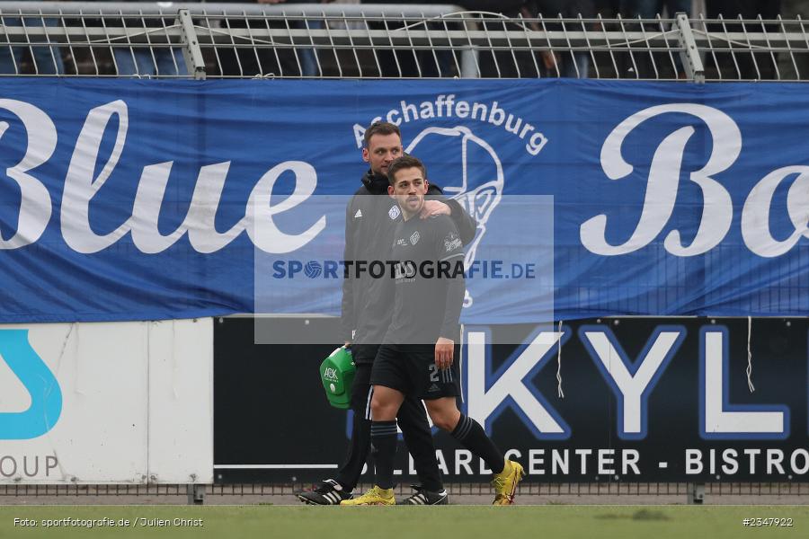 Silas Tom Zehnder, Stadion am Schönbusch, Aschaffenburg, 03.12.2022, sport, action, Fussball, BFV, Dezember 2022, Saison 2022/2023, 24. Spieltag, Regionalliga Bayern, FCB, SVA, FC Bayern München II, SV Viktoria Aschaffenburg - Bild-ID: 2347922