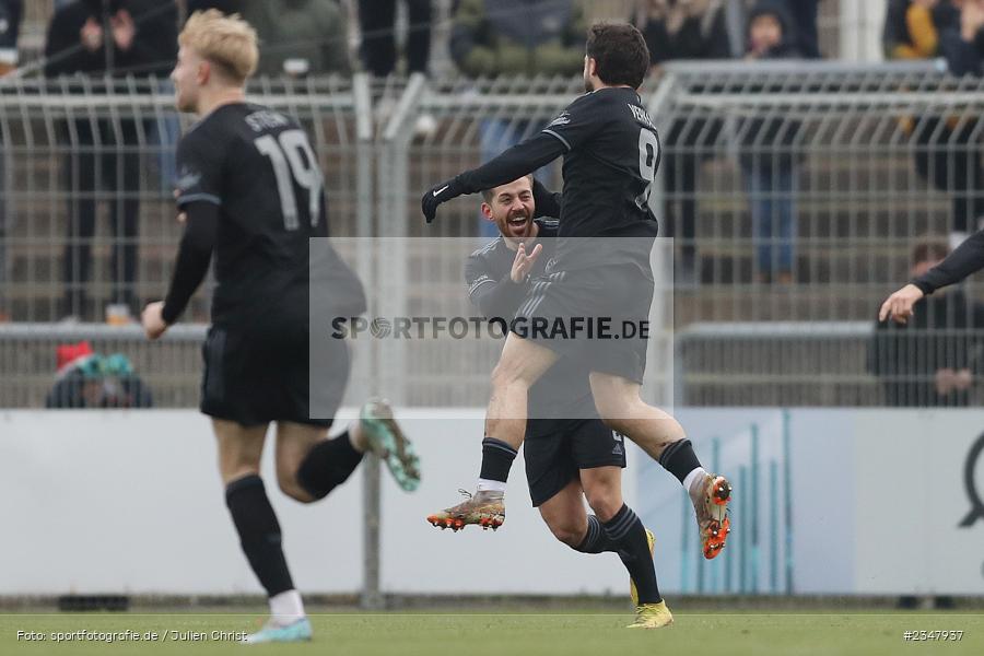 Silas Tom Zehnder, Stadion am Schönbusch, Aschaffenburg, 03.12.2022, sport, action, Fussball, BFV, Dezember 2022, Saison 2022/2023, 24. Spieltag, Regionalliga Bayern, FCB, SVA, FC Bayern München II, SV Viktoria Aschaffenburg - Bild-ID: 2347937