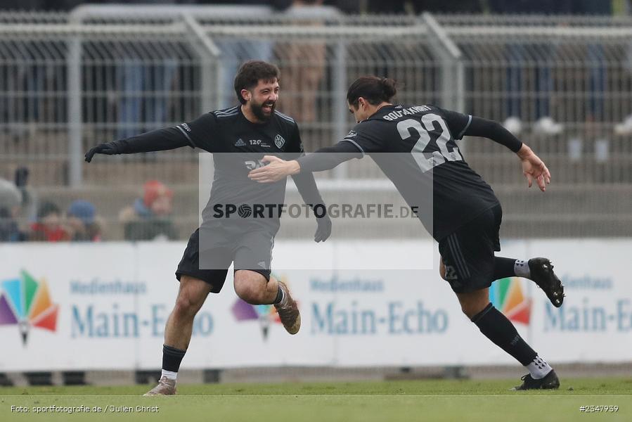 Clay Verkaj, Stadion am Schönbusch, Aschaffenburg, 03.12.2022, sport, action, Fussball, BFV, Dezember 2022, Saison 2022/2023, 24. Spieltag, Regionalliga Bayern, FCB, SVA, FC Bayern München II, SV Viktoria Aschaffenburg - Bild-ID: 2347939