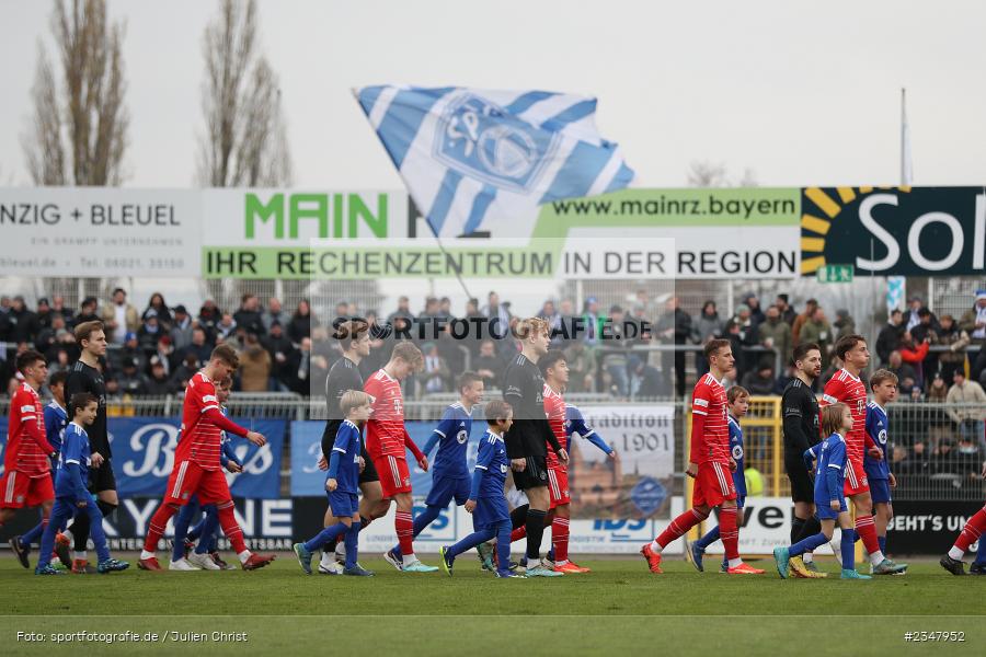 Stadion am Schönbusch, Aschaffenburg, 03.12.2022, sport, action, Fussball, BFV, Dezember 2022, Saison 2022/2023, 24. Spieltag, Regionalliga Bayern, FCB, SVA, FC Bayern München II, SV Viktoria Aschaffenburg - Bild-ID: 2347952