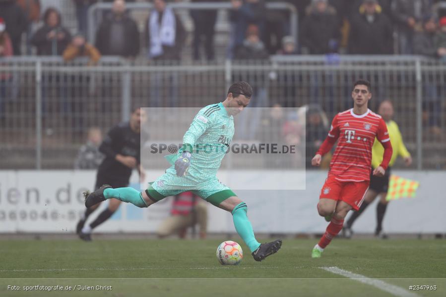 Max Grün, Stadion am Schönbusch, Aschaffenburg, 03.12.2022, sport, action, Fussball, BFV, Dezember 2022, Saison 2022/2023, 24. Spieltag, Regionalliga Bayern, FCB, SVA, FC Bayern München II, SV Viktoria Aschaffenburg - Bild-ID: 2347963 Max Grün, Stadion am Schönbusch, Aschaffenburg, 03.12.2022, sport, action, Fussball, BFV, Dezember 2022, Saison 2022/2023, 24. Spieltag, Regionalliga Bayern, FCB, SVA, FC Bayern München II, SV Viktoria Aschaffenburg - Bild-ID: 2347963