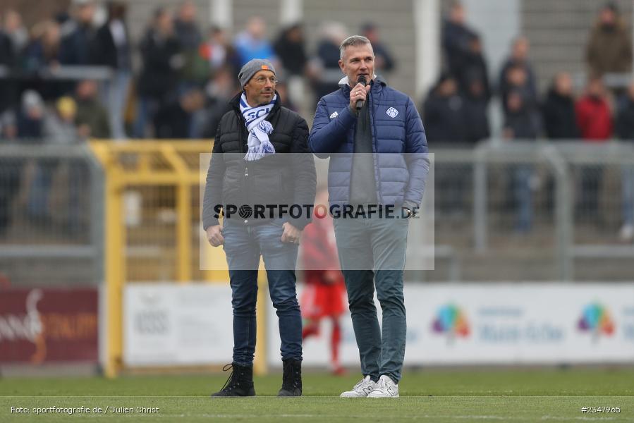 Jürgen Paul Rösch, Stadion am Schönbusch, Aschaffenburg, 03.12.2022, sport, action, Fussball, BFV, Dezember 2022, Saison 2022/2023, 24. Spieltag, Regionalliga Bayern, FCB, SVA, FC Bayern München II, SV Viktoria Aschaffenburg - Bild-ID: 2347965