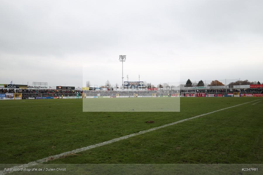 Stadion am Schönbusch, Aschaffenburg, 03.12.2022, sport, action, Fussball, BFV, Dezember 2022, Saison 2022/2023, 24. Spieltag, Regionalliga Bayern, FCB, SVA, FC Bayern München II, SV Viktoria Aschaffenburg - Bild-ID: 2347981