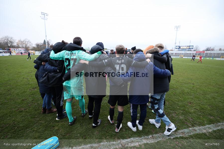 Mannschaftskreis, Stadion am Schönbusch, Aschaffenburg, 03.12.2022, sport, action, Fussball, BFV, Dezember 2022, Saison 2022/2023, 24. Spieltag, Regionalliga Bayern, FCB, SVA, FC Bayern München II, SV Viktoria Aschaffenburg - Bild-ID: 2347983