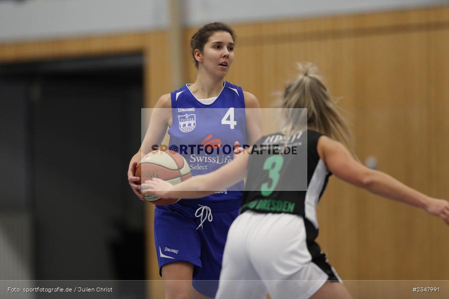 Eva Barthel, Hans-Wilhelm-Renkhoff-Halle, Marktheidenfeld, 03.12.2022, sport, action, Fussball, DBB, Dezember 2022, Saison 2022/2023, Regionalliga Damen HR-Nord, 10. Spieltag, USV, TVM, USV TU Dresden, TV Marktheidenfeld - Bild-ID: 2347991