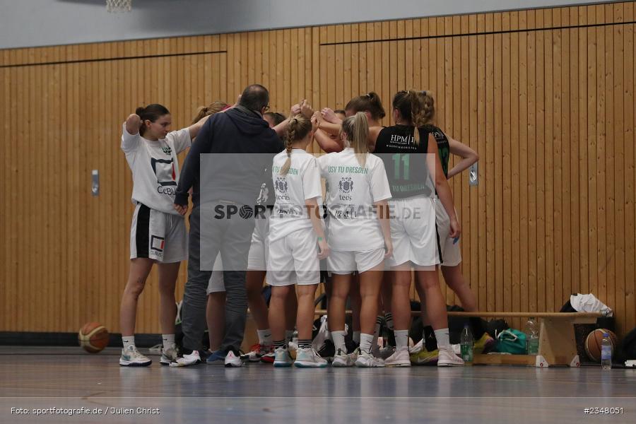 Hans-Wilhelm-Renkhoff-Halle, Marktheidenfeld, 03.12.2022, sport, action, Fussball, DBB, Dezember 2022, Saison 2022/2023, Regionalliga Damen HR-Nord, 10. Spieltag, USV, TVM, USV TU Dresden, TV Marktheidenfeld - Bild-ID: 2348051