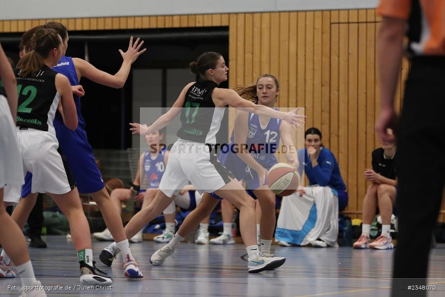 Tiffany Sämann, Hans-Wilhelm-Renkhoff-Halle, Marktheidenfeld, 03.12.2022, sport, action, Fussball, DBB, Dezember 2022, Saison 2022/2023, Regionalliga Damen HR-Nord, 10. Spieltag, USV, TVM, USV TU Dresden, TV Marktheidenfeld - Bild-ID: 2348070