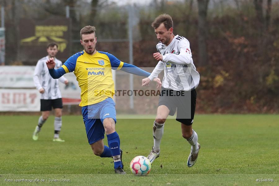 Jann Dworschak, Sportgelände Gassenhäuser, Wertheim, 04.12.2022, sport, action, Fussball, bfv, Dezember 2022, Saison 2022/2023, BFV-Landesliga Odenwald, 19. Spieltag, SVK, SVE, SV Königshofen, SV Eintracht Nassig - Bild-ID: 2348198