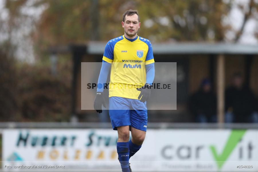 Niklas Michelbach, Sportgelände Gassenhäuser, Wertheim, 04.12.2022, sport, action, Fussball, bfv, Dezember 2022, Saison 2022/2023, BFV-Landesliga Odenwald, 19. Spieltag, SVK, SVE, SV Königshofen, SV Eintracht Nassig - Bild-ID: 2348220